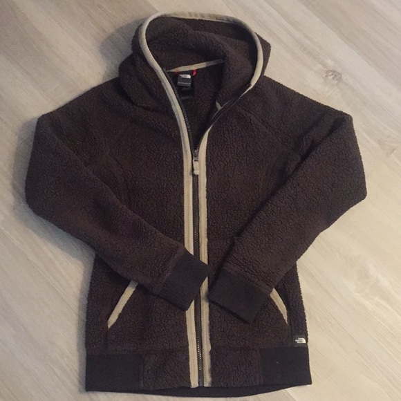 the north face fuzzy hoodie